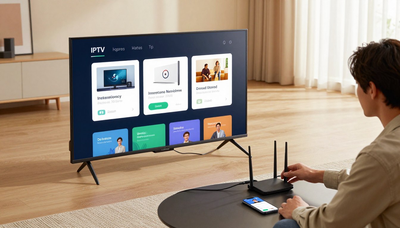 instalare IPTV Smart TV